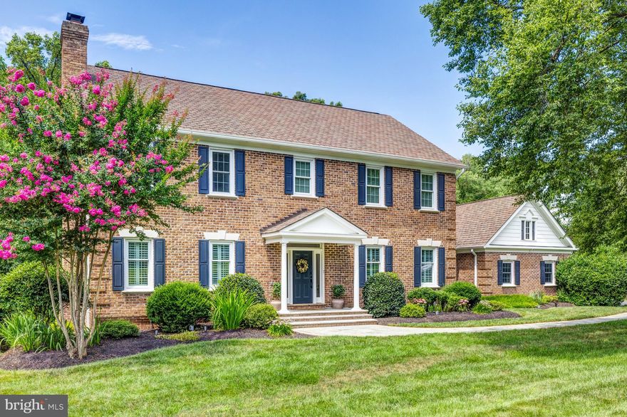 Open Sat and Sun 7/27 and 7/28 1-3pm. Welcome to this exceptional turn-key, 3-sided brick colonial home on 1.8 acres in the picturesque Seneca Hunt neighborhood. With 6,351 sq. ft. of living space, this home is located on a tranquil street surrounded by a lush tree canopy providing ample shade and privacy. The beautifully landscaped exterior features a stone walkway leading to the formal entrance, which opens to a welcoming foyer with a grand staircase, 10-foot ceilings, and extensive trim details throughout the main level.

The entire house has been freshly painted, giving it a crisp, new look. Modern lighting fixtures have been installed, and the home includes a new powder room and wet bar. The light and bright family room offers a stunning fieldstone fireplace and an adjoining private office. The remodeled chef's kitchen, featuring an oversized island and upscale stainless-steel appliances, opens to a spacious sunroom that leads to a large, newly renovated deck overlooking the private backyard.

The upper level includes 4 bedrooms and 3 renovated bathrooms, including the Owner's Suite with a huge, customized walk-in closet. The fully finished walk-out lower level includes a rec room, a club room with a fireplace, and an in-law/au pair suite with private outdoor access. The private backyard, with ample space for a pool, offers a new patio under the recently renovated deck. This property is on public water and sewer.

This unique home offers modern updates and a serene setting, perfect for luxurious living and entertaining.