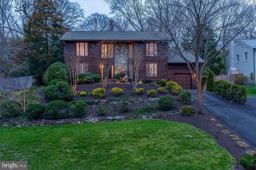 One of a kind home prominently positioned in the highly desirable Mason Hill community with every recent improvement imaginable! Unique exterior styling comprised of Cedar  siding, stone, and expansive panes of glass bringing in tons of natural light. Expansive rear yard is highlighted by heated pool and surrounded by custom stone work and decking yet still retains plenty of yard space. Impeccably styled whole home interior renovation recently completed including kitchen featuring retro styled "Big Chill" appliances, low maintenance stone flooring, "St Clair" cabinetry, bar/bev center with wine fridge, ice maker, and copper sink. All 3.5 baths have been gutted and feature various high-end items like handmade custom "Zia" tile, Toto toilet, custom made live edge vanity with decorative vessel sink, statement wall paper, and contemporary lighting. Incredible list of recent improvements include: Garage renovated for increased storage space (2024), "Dolphin" automatic pool vacuum cleaner (2024), 2nd zone HVAC added in attic to service upper level (2023),  Storage shed built in back yard (2023), Pool filter replaced (2023), Pool cover replaced (2023), Kitchen renovation (2022), all 3.5 baths renovated (2022), Laundry room built out in basement (2022), Solar panels which are paid in full so not leased! (generates $0 electric bill for current owner! 2022), EV Charger installed in garage (2022), hardwoods installed and refinished on main level (2022), Glass railing system in foyer and to upper level (2022), Interior painted (2022), Main Pool pump replaced (2021), Roof replaced (2019), Pool resurfaced and heater replaced (2019), Driveway replaced (2019), Basement carpet replaced (2021), Electric panel upgraded (2004), Andersen windows throughout. You're not going to find a more unique and complete home than this at this price point!