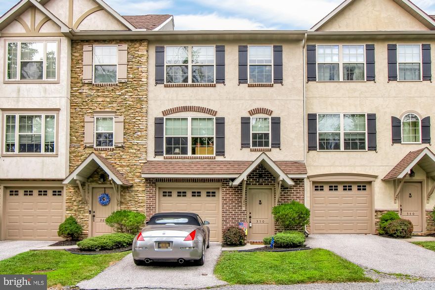 This light and bright beautiful 3 bedroom, 2.5 bathroom townhouse is located in the Dallastown School District and features 2 car garage in the prestigious Carriage Crossings Community. The master bedroom features a walk-in closet and master bath with a garden tub and separate shower! The HOA covers your lawn care, snow removal, trash and external maintenance, so all you have to do is sit back, relax, and enjoy your new home.