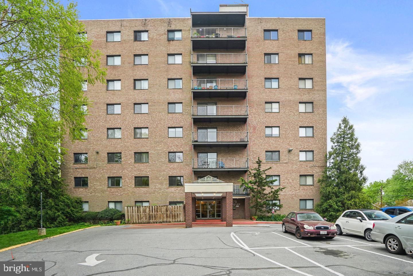 THAYER TOWERS near downtown SILVER SPRING!!! Mid-rise Living nestled in a suburban neighborhood, only minutes from Restaurants, Entertainment, Shopping and Metro are all nearby. A well-thought out condo community, Thayer Towers has all utilities included, laundry on each level, elevator, garage parking, picnic area next to the open parking lot, and beautiful landscaping. Here's your opportunity to rent a bright and spacious 1-bedroom/1-bath condo with balcony nature views, wood flooring, dining area, upgraded kitchen & bath. The galley kitchen puts everything at your fingertips for ease of meal prep. Gas cooking, granite counters, stainless steel appliances, and an open loft-like design add a modern touch to a condo classic. The balcony extends living space into a semi-private setting. The bathroom is amazing. Walls with pebble mosaic, stained glass bowl, floor to ceiling tile and heat lamp. Bedroom views are soothing. Wall length closets with organizers help even the unorganized.