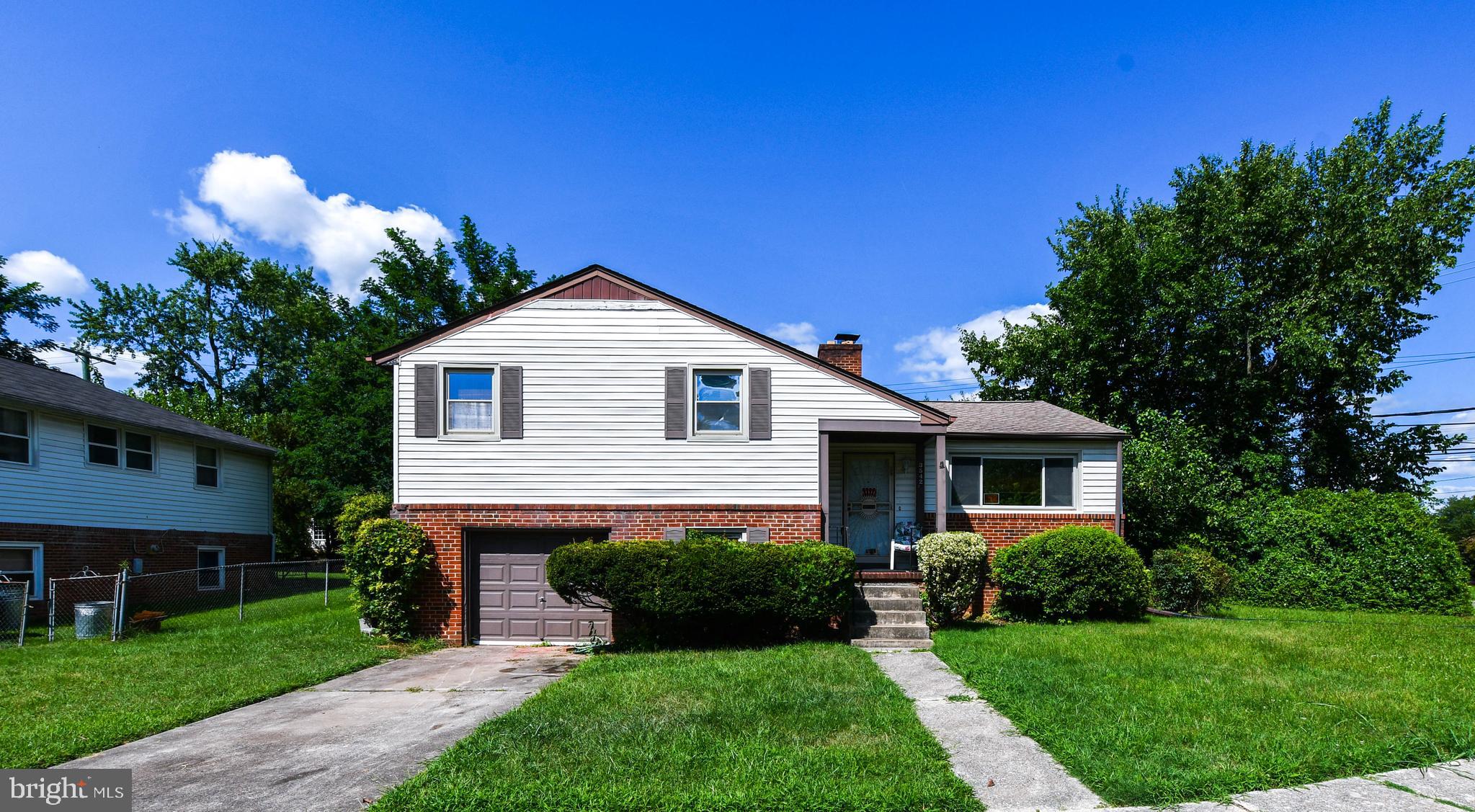 Welcome to 3542 Lynne Haven Drive, Windsor Mill, MD 21244. This charming brick-front single-family home offers nearly 2,000 square feet of living space on a spacious 7,347 sq ft lot in the heart of Windsor Mill. Built in 1955, the home features classic architectural details, a cozy fireplace, and an attached garage with additional driveway parking.
Inside, you'll find a flexible layout with two full bathrooms and generous living areas ready for your personal touch. The home’s solid construction and timeless design provide a perfect canvas for updates or renovations.
Located on a quiet residential street, this property is convenient to local schools, shopping, dining, and major commuter routes, including I-695 and Route 70.
Whether you're a first-time buyer, investor, or looking to expand, 3542 Lynne Haven Drive presents a fantastic opportunity in a desirable Baltimore County neighborhood.