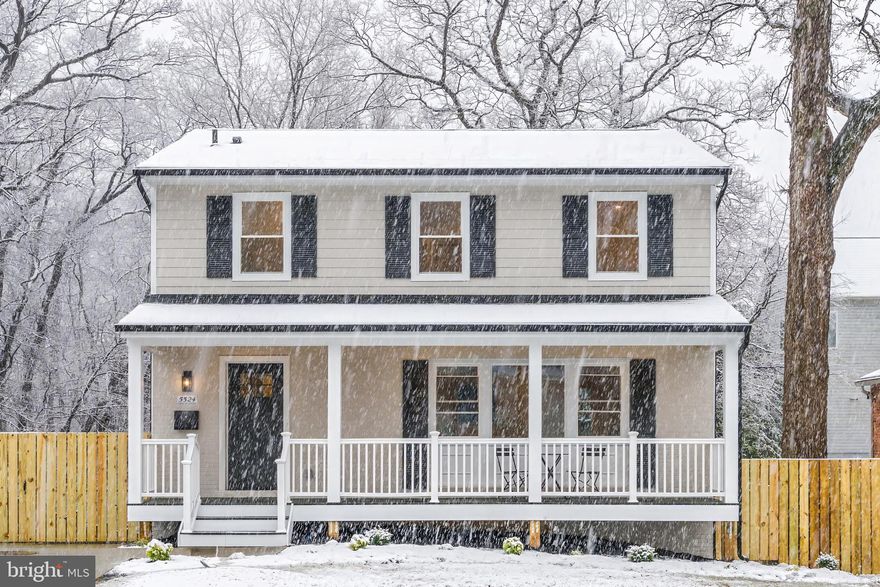 Open House 3/14 and 3/15, 1-4 pm.   Please submit offers by 3/18, 5 pm (Highest & Best with No Escalation). Nestled in the historic Glencarlyn, this renovated 3-level colonial home was exceptionally modernized by NextDay Remodeling.  This neighborhood has it ALL, from the idyllic tree-lined streets to its own park, library, museum, meeting hall, and nearby nature trail.  Yet, it is moments away from DC and Arlington's urban conveniences.  It features 4 bright bedrooms and 3.5 baths with minimalist sleek finishes, almost 2300 finished sf on a 6000 sq ft level lot.  The spacious kitchen features tall custom cabinetry, a quartz peninsula, a breakfast area, and sliding glass door access to the new deck. The main level offers a large living room, a formal dining room, and a convenient powder room.  Recessed LED lighting and beautifully refinished hardwood floors extend throughout the main and upper levels.  The fully finished basement includes a recreation area, bedroom, full bath, workshop, laundry room, and  sliding glass door to the  patio.  Extensive renovations include new roof, windows, gutters, electrical, lighting, plumbing, along with a new front porch, deck, and wood fencing.  Offer Information: No sale of home contingency accepted.  Quick close preferred.
