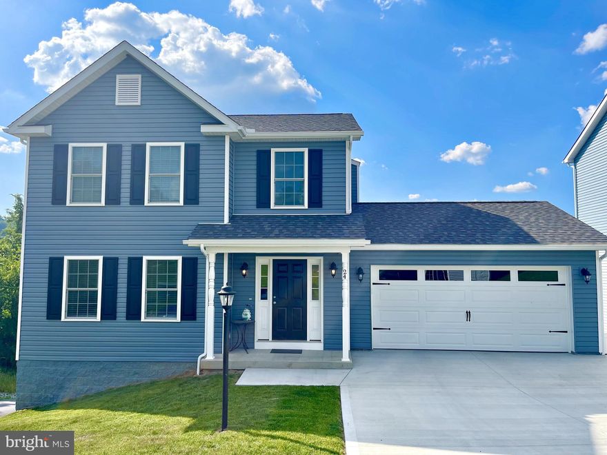 "Fresh in Summers Ridge" Welcome to this freshly constructed home in the beautiful Summers Ridge Development. Just minutes from I-68 and Brookhaven Exit. This 4 bedroom and 3.5 bath home features a fully finished basement that leads to the covered back deck and privately fenced back yard. Hardwood laminate installed floors throughout the open floor plan make for a beautiful look. Stainless steel appliances in the kitchen and open floor plan around the home. Enjoy the upstairs outside deck for beautiful panoramic views of Morgantown or use the easily accept Deckers Creek Trail. Make this your dream home today. Call for your private showing today!