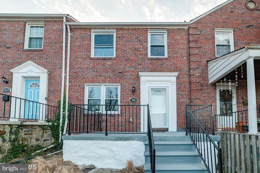 Available for immediate move in. Be the FIRST to live in this newly rehabbed house with beautiful wood floors. Kitchen w/ NEW stainless steel appliances, dishwasher, soft close cabinets, & granite counters. Wide open basement space could be 4th bedroom or den & has a full bath and has washer/ dryer. Fenced in yard. Garage w/ remote opener. Near Union Memorial, JHU, YMCA, library, grocery, & bus.