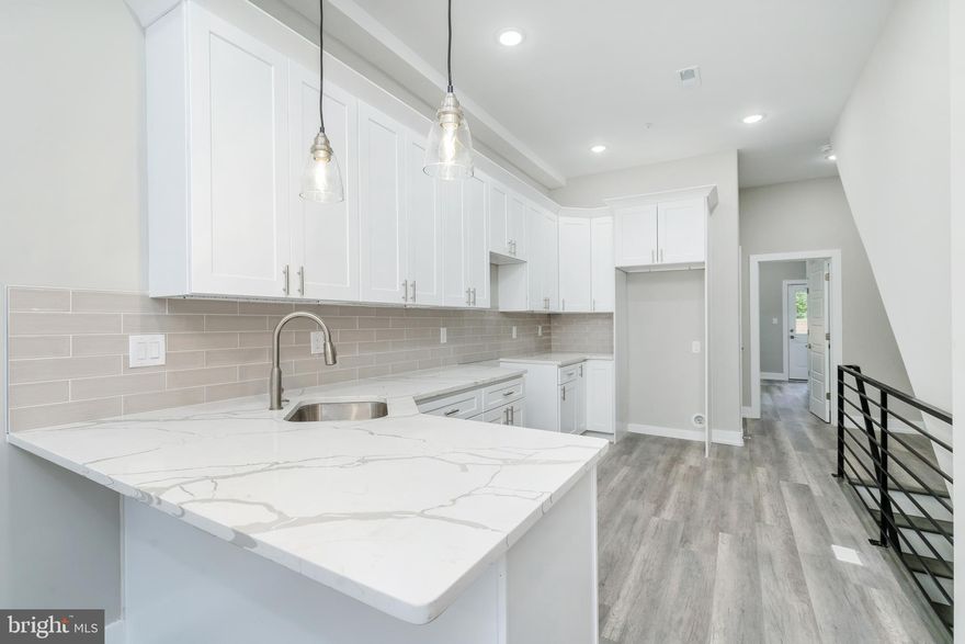 Welcome to 103 E Duval (Unit #3) in East Germantown. This spacious unit features 3 bed 2 full bath unit with a communal roof deck and amazing views as well as back yard space. Modern kitchen with quartz countertops and soft close cabinets. Plenty of storage and closet space throughout. Unit includes in-unit washer/dryer, open concept living/kitchen, stainless steel appliances and quartz countertops. It comes with all the extras as well, from surround sound built in speaker system, to smart thermostat and security system. Beautiful block Call for more info and to schedule a tour of the unit and area.