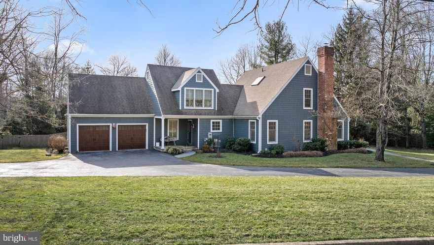 Don’t miss this stunning renovated Cape Cod style home set on private level grounds in a prime "walk-to" Devon horse show location! This home was recently renovated by the current owners as their “forever home” with no expense spared and no detail forgotten including a new pool with hot tub and water feature.  Relocation makes this gem available for another lucky buyer!  Step inside, and you'll immediately notice the seamless blend of elegance, high end finishes, comfort, and intelligent design. The focal point of the home is the newly renovated designer kitchen, boasting Viking 6 burner stove, Viking dishwasher, a double wall oven, sleek leathered granite countertops, marble backsplash, custom cabinetry, and a seated island perfect for meal preparation and casual dining. The kitchen is open to the breakfast room and family room. The breakfast room features built in cabinetry for extra storage and a beverage station with both a wine and beverage refrigerator. The spacious living room (currently used as a large dining room) has a gas fireplace and glass french doors.  A two story family room is open to the kitchen overlooking the expansive yard, gardens, and new swimming pool/hot tub. The family room features a gas fireplace, with floor to ceiling stone surround and custom built-in shelving and storage.   A large great room with a back staircase to bedroom 5 is conveniently situated off of the kitchen, offering additional living space, a game room and extra storage along with a beautiful bay window overlooking the grounds.  The primary bedroom suite is located on the first floor and has french doors to a private deck overlooking the manicured grounds beyond providing easy access to the hot tub!  This space offers ample closet space and a spa-like primary bathroom that has been tastefully renovated to create an oasis where you can unwind and rejuvenate. With luxurious finishes, a soaking tub, radiant heated flooring, custom lighting, walk-in shower with designer tile surround, built-in storage and private WC it epitomizes sophistication, comfort and style. A laundry/mudroom conveniently located off the driveway entrance and a renovated powder room with wainscoting complete the main floor.  Upstairs there are three additional bedrooms and bedroom 5 is accessed from the back staircase.  The upstairs EnSuite could serve as a 2nd primary with a soaking tub/shower combo and vanity with extra storage.  The large Bedroom serves as an in-law suite, guest room, home office or playroom.  Additional storage is available off of the 5th bedroom. Step outside into your private paradise, where you'll discover a custom built (2019) sparkling pool with hot tub and water feature creating a tranquil retreat ideal for both relaxation and recreation. A flagstone patio just off the kitchen offers excellent flow for indoor/outdoor entertaining.  Whether you're hosting summer barbecues or enjoying a quiet afternoon by the pool, this outdoor space offers endless opportunities for enjoyment and leisure. The yard is fully fenced and features mature trees for privacy and comfort. With new siding, updated HVAC (2 Zone) & hot water heater, a Generac generator, new custom lighting, new flooring and  windows -  all that is left is to move in and enjoy.  Located in the highly acclaimed T/E School District and within walking distance to the Devon Horse show, this prime location in Devon provides easy access to a variety of shopping, dining, and entertainment options including Devon Yards and the Devon train station. Enjoy the Devon Carriage Parade from your front yard!  Don't miss this rare opportunity to own a truly exceptional property in one of Devon's most desirable neighborhoods. Schedule your private showing today and experience this fabulous home for yourself!