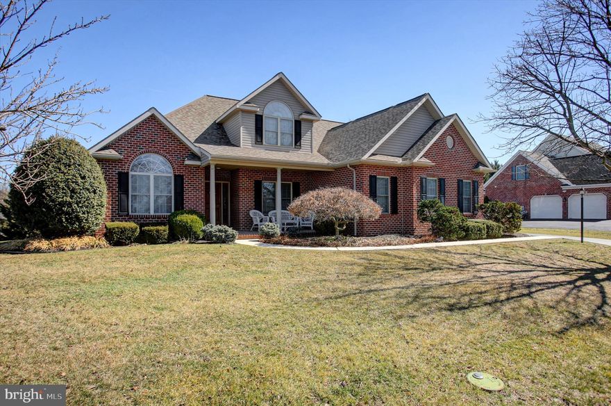 Welcome home to this beautiful 4-bedroom, 2.5-bath contemporary home offering nearly 3,000 square feet of living space. Spacious great room featuring a cathedral ceiling and a gas fireplace. The formal dining room also has a cathedral ceiling. The first-floor primary suite provides a full bath and a walk-in closet. Additional highlights include three bedrooms, plenty of storage, a full basement, and a two-car attached garage.