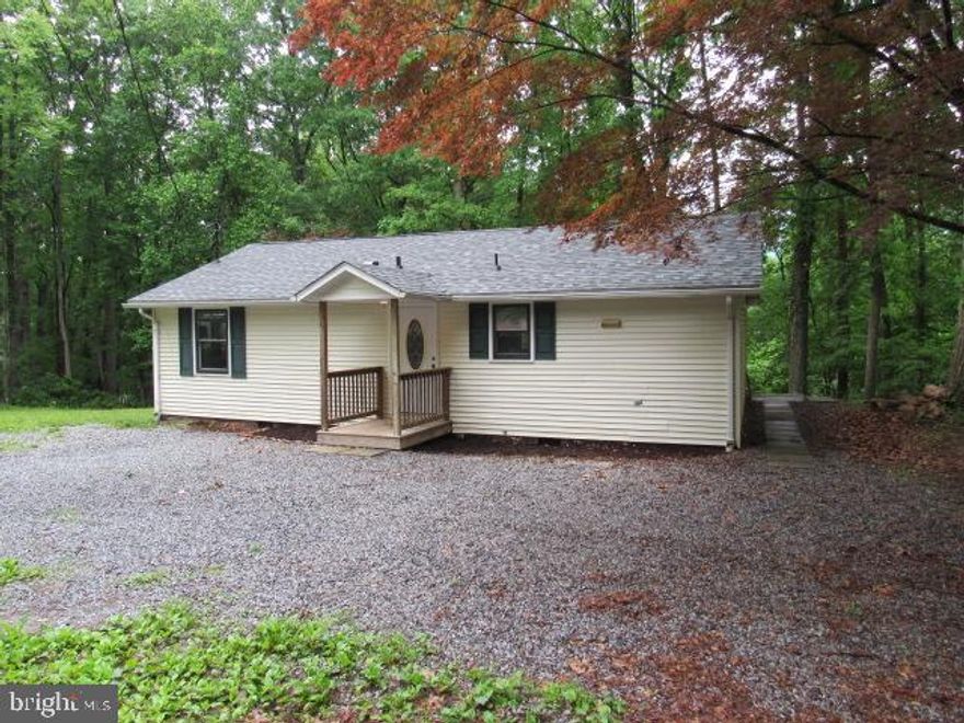 Nice 2 bedroom 1 bath rancher with new roof, freshly painted on 1/2 acre wooded lot.  No smoking.  Background/credit check required.  Pets are on a case by case basis and will require additional fee/deposit.