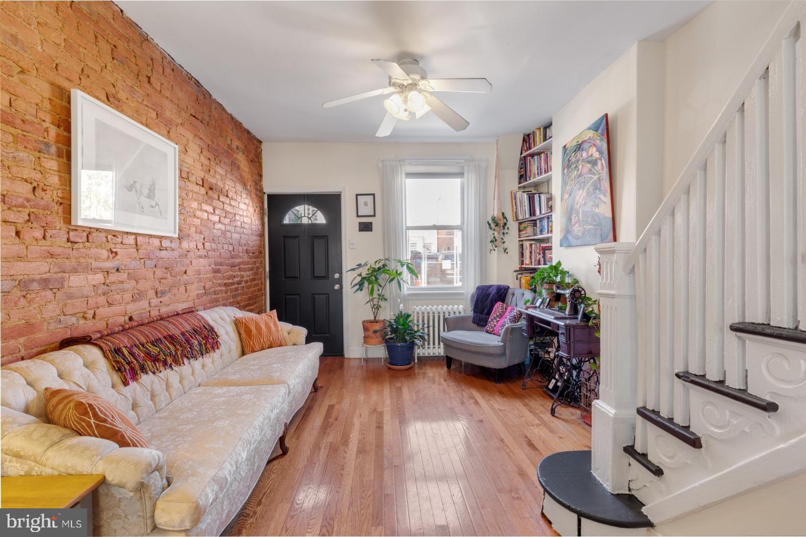 Available Early July:
Discover 1839 Sepviva St! This 2 bedroom + den, 1.5 bathroom single family rowhome offers 3 floors of hardwood floors, in-unit laundry, private outdoor space, and charming features throughout. Enter into the straight-through floor plan with an exposed brick wall and ceiling fan for added comfort. Your eat-in kitchen is to the back with white cabinetry, a big window for sunlight, and stainless steel appliances. This space leads to a delightful back patio and a convenient half bath. Upstairs, you'll find a full bath with built-in shelves and a shower-tub combo. The front bedroom boasts 2 windows and a walk-in closet. Follow the unique spiral staircase to the third floor to a versatile area that would serve well as a den or office and offers access to a back bedroom. The unfinished basement comes with a washer/dryer for added convenience. 3 window a/c units are included. With its blend of character and functionality, this home is perfect for those seeking a comfortable and well-designed living space - call us today!
Please note that there is a queen sized bed, mattress, dresser and mirror that could stay if tenant wishes.
Lease Terms:
Generally, 1st month, 12th month, and 1 month security deposit due at, or prior to, lease signing. Other terms may be required by Landlord. $55 application fee per applicant. Strictly no pets. Tenants responsible for: electricity, gas, cable/internet, and water. Landlord Requirements: Applicants to make 3x the monthly rent in verifiable net income, credit history to be considered (i.e. no active collections), no evictions within the past 4 years, and must have a verifiable rental history with on-time rental payments. Exceptions to this criteria may exist under the law and will be considered. Cosigners accepted.
