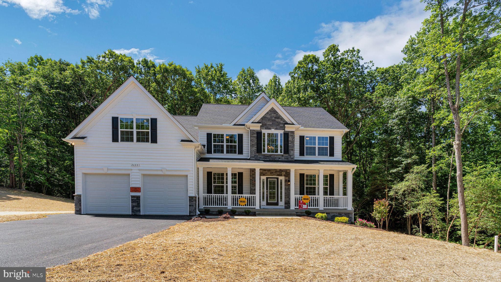 ***Interest Rate Buydown Available**This incredible Quality Built Homes, Inc (QBHI) inventory home, The Hampton Floorplan (5 Bedrooms & 3 Full Baths) located in the charming community of Broyhill in Hollywood, MD, is ready for you. Builder's Incentive of $15,000 in Closing Help or an Interest Rate Buydown when you choose our preferred lender and title company, the time to act is now!
Situated on a generous 2.51-acre homesite, this property is nestled in a serene setting surrounded by nature's beauty, yet it's just minutes away from Leonardtown, MD. The Broyhill community is your sanctuary, surrounded by lush trees that provide a sense of tranquility and privacy.
As you step inside, you'll be captivated by over 3800 square feet of thoughtfully designed living space. This home boasts four spacious bedrooms and three well-appointed bathrooms. The main level is an entertainer's dream, featuring a family room that flows seamlessly into a spacious kitchen complete with a pantry, breakfast nook, and a formal dining room that's perfect for those special occasions. Additionally, a study adds the versatility you need for a home office or creative space.
Elegance and quality are the hallmarks of this home. Upgraded engineered flooring graces the entire main level, excluding the study and drop zone. The kitchen is a chef's delight with painted white cabinets adorned with a Tuscan Glaze, complemented by granite countertops and stainless steel appliances.
Rest easy knowing that this home is built by Quality Built Homes, Inc, an Energy Star Builder committed to sustainability and efficiency.
Quality Built Homes, INC (QBHI) is offering an incredible $15,000 in closing help OR you can choose for QBHI to pay for your 2-1 Buy Down (interest rate buy down) plus $5,000 toward closing with preferred lender and title company.
Our dedicated team is ready to provide you with all the details and answer any questions you may have. Your dream home in Broyhill is within reach – call us today to schedule an appointment and take the first step towards the future you deserve!