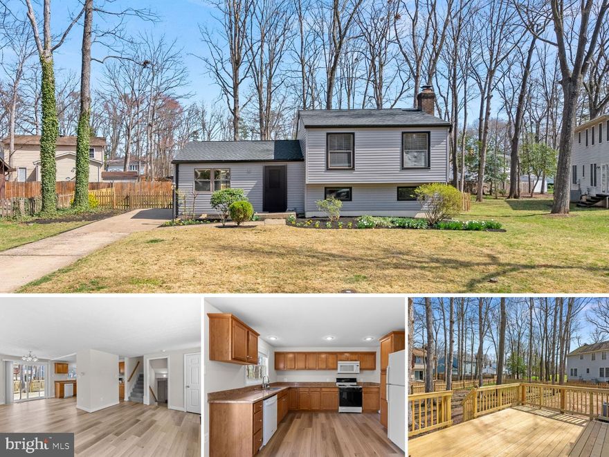 WOW! Fresh Paint, Brand New Wide-Plank LVP Flooring, Updated Lighting, New Decking, Fabulous Curb Appeal with Fresh Landscaping, All New Vinyl Siding, Gutters & New Roof w/Architectural Shingles! Granite Kitchen, Updated Baths, Woodburning Fireplace, Gas Cooking & So Much More! Fabulous Lake Montclair Community Amenities include: three beaches to access Lake Montclair, Parks, Playgrounds/tot lots, Pavilion with picnic tables, baseball fields, basketball courts and tennis courts, Dog Park, Golf Course & Pool memberships available,  Lake Montclair is conveniently located near Shopping/Dining, Quantico, Fort Belvoir, DC Metro Area, the Pentagon, Just a few minutes from I-95, commuter lots, hospital, VRE & So Much More!