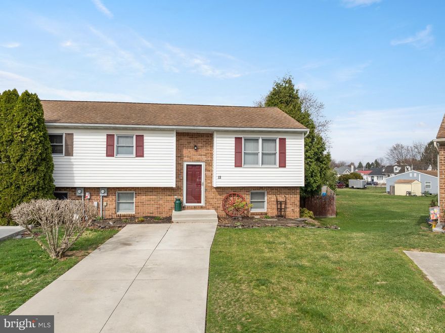 This 4 bedroom 2 bath duplex on a quiet cul-de-sac lot has a large deck, patio, fenced yard and a nice shed.  A whole lot of room for the money!  Great starter home with plenty of room to grow and spacious private yard for the family and pets.  Enjoy Summer cookouts on the patio and deck.  All appliances convey! Close tomschools, grocery stores, restaurants and downtown Hanover.  East commute to MD too.  Call today for your showing as this home as this one will not last long!