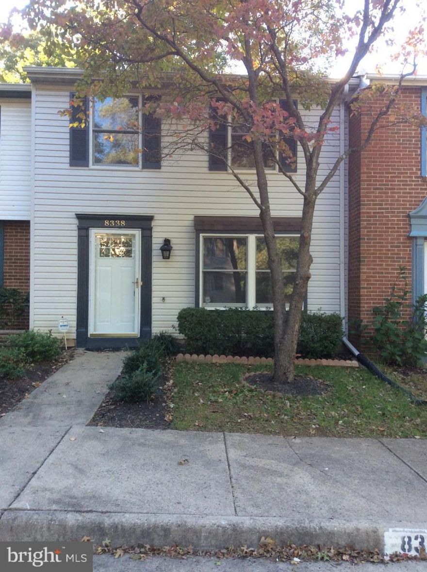 Totally Updated Town house.NEW: ROOF.HVA SYSTEM,WATER HEATER ,New Hardwood Floors Main Level with Updated Bathrooms. Updated Kitchen with Stainless Steel Appliances. Walk out Dining Room to Enclosed Deck.  Family Room. New Carpet Upper Level. Shower, Tub, Modern Sinks, Cabinets,  Large Master Bedroom, Enclosed Yard with Shed. MOVE IN CONDITION