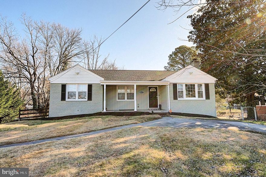 A BEAUTIFUL RAMBLER WITH 4 BEDROOM AND 2FULL BATHS AND I HALF. THIS HOME ALSO COMES WITH 2 FIREPLACES,FINIISHED BASEMENT,HARDWOOD FLOOR ON MAIN LEVEL ,AND A SHED WITH ELECTRICITY, OVER SIZE PARKING THAT WILL PARK AT LEASE 7 CARS FOR YOUR FAMILY GATHERING, THE GARAGE HAS SHELVES IN IT,  A LARGE BACKGROUND FOR ENTERTAINING. THERE IS ALSO  A SEPERATE ENTRANCE FROM THE BACK OF THE HOME AND WITH ALL OF THESE FEATURES YOU ARE 5 MINS FROM  A MAIN HWY.