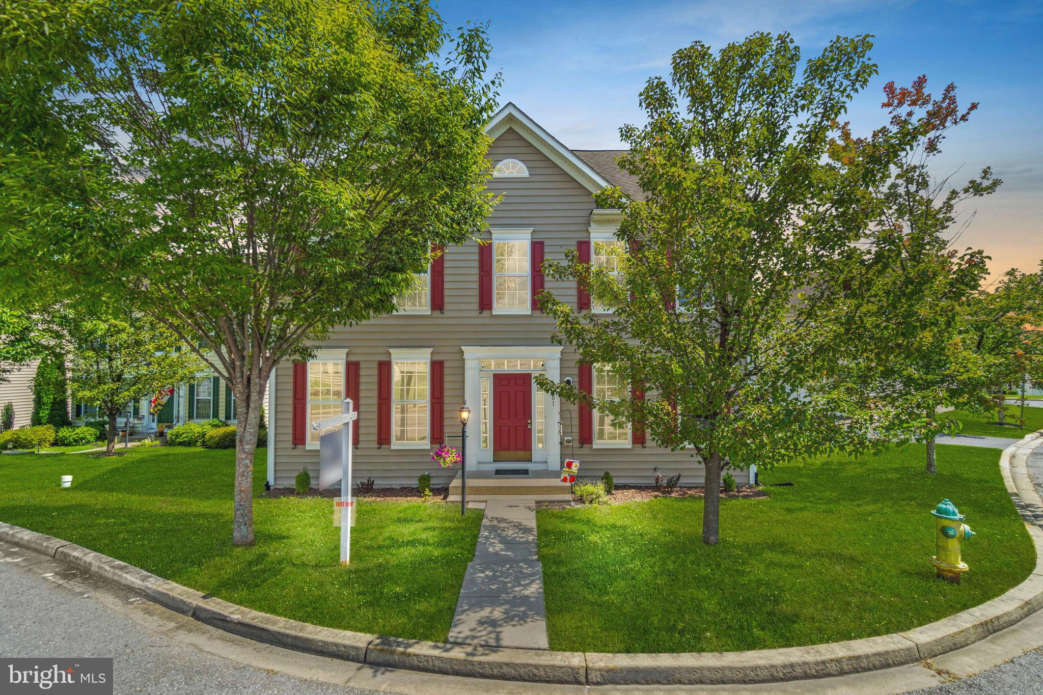 Just steps away from top-rated schools and downtown New Market's charming shops and restaurants, this expansive 4 bedroom, 3.5 bathroom home boasts 3,600 square feet of beautiful living space. Enter on the bright and open main level, featuring a lovely eat-in kitchen with oversized island, double ovens, and tons of cabinet space, family room with gas fireplace, formal living and dining rooms, and a separate office space. Four large bedrooms and two full bathrooms upstairs, including a fabulous primary bedroom with dual walk in closets and spacious en suite bathroom. Finished walkout basement with third full bathroom and loads of storage space. This is one of the largest homes in the sought after community of Brinkley Manor within the town limits of historic New Market and offers dual zone heating/cooling. Schedule your showing today!