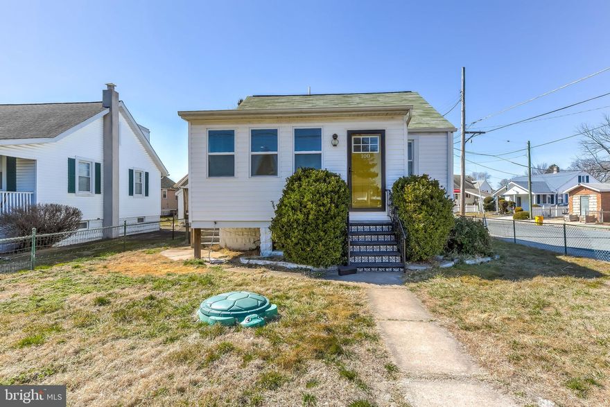 Beautifully updated cape cod in the waterfront neighborhood of Inverness. Enjoy water views from your kitchen; featuring granite countertops, island, and stainless steel appliances. Three bedrooms with two full baths. Spacious fully finished basement with full bath and wet bar.  Hardwood floors on the main level.  Fully fenced in yard. Garage and carport for easy parking. Neighborhood includes a boat ramp and playground. Convenient access to local shopping.