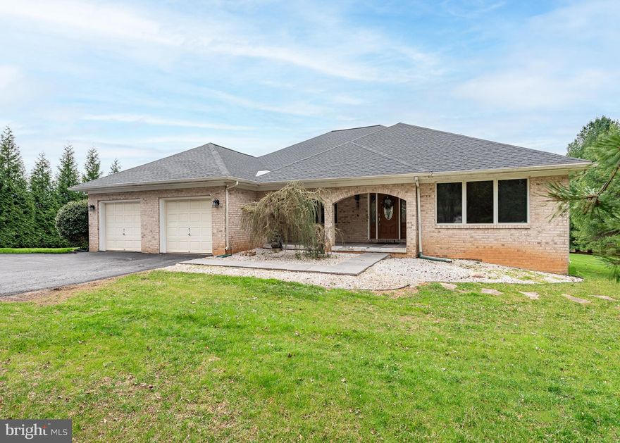 Beautifully updated rancher on 1.58 ac. lot in the quiet neighborhood of Delight Meadows in Reisterstown. Main level living at it's finest with the added bonus of finished lower level great for guests, in-laws, or teen suite (lucky teen!). Both levels have access to the back yard with a stunning pool, deck, shed, and hot tub (hot tub and shed are strictly AS-IS). Completely renovated kitchen with all the bells and whistles. Full laundry on main level and stackable in basement. BRAND NEW roof with transferable warranty. Interior photos forthcoming.