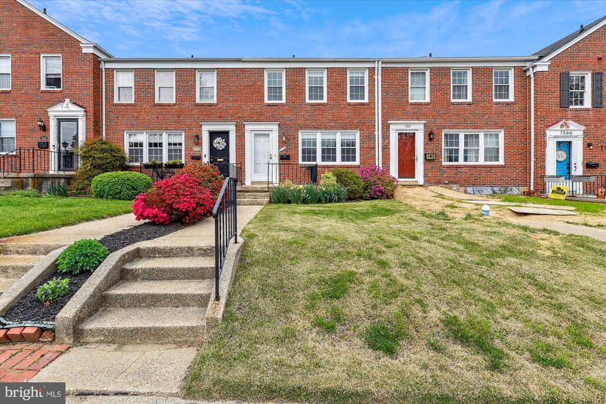 <b> OFFER DEADLINE - MONDAY, APRIL 28TH at NOON.</b><br><br> 

Desirable community of Loch Raven Manor ... owner’s pride in this three-level brick townhome with updates to include new roof, windows, some doors, and bright interior spaces. The home has been freshly painted with some new carpeting and flooring. The lower level has a  recreation room, that joins a powder room (could be expanded to a full bath)with a laundry area, and ample storage space. There is an exit door to the back. The backyard includes a parking pad.  Excellent access to all Towson attractions including shopping, restaurants, and Towson University. Quick access to all commuter routes to include 695, 95, and Rt. 83.
