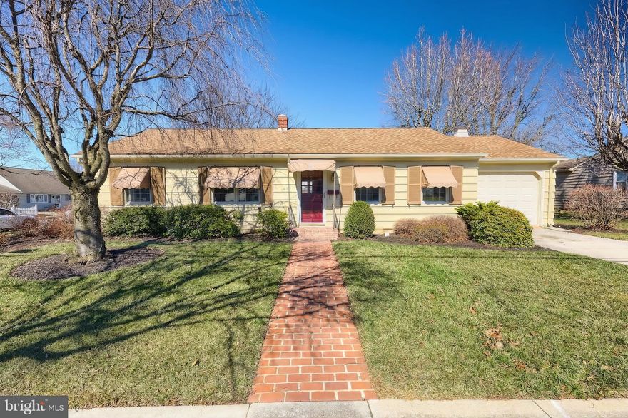 Open House Saturday and Sunday March 14th & 15th 11AM - 1PM. Welcome to this well-maintained ranch-style home in the desirable Clearview area of Hanover. This property offers 4 bedrooms and 2 full baths, with hardwood floors in the living room and bedrooms. Ample closet space with added shelving and an updated HVAC system enhance everyday functionality. Several rooms have been freshly painted in a neutral tone, creating a bright and refreshed feel throughout.  The finished basement has been waterproofed and features new carpeting, providing flexible additional living space. Outdoor amenities include an in-ground pool, paver patio, privacy fencing, and a storage shed—ideal for both relaxing and entertaining. Conveniently located near shopping, dining, and everyday amenities, this home offers a comfortable layout along with easy access to local conveniences. A great opportunity to own a property with space, updates, and a desirable location.