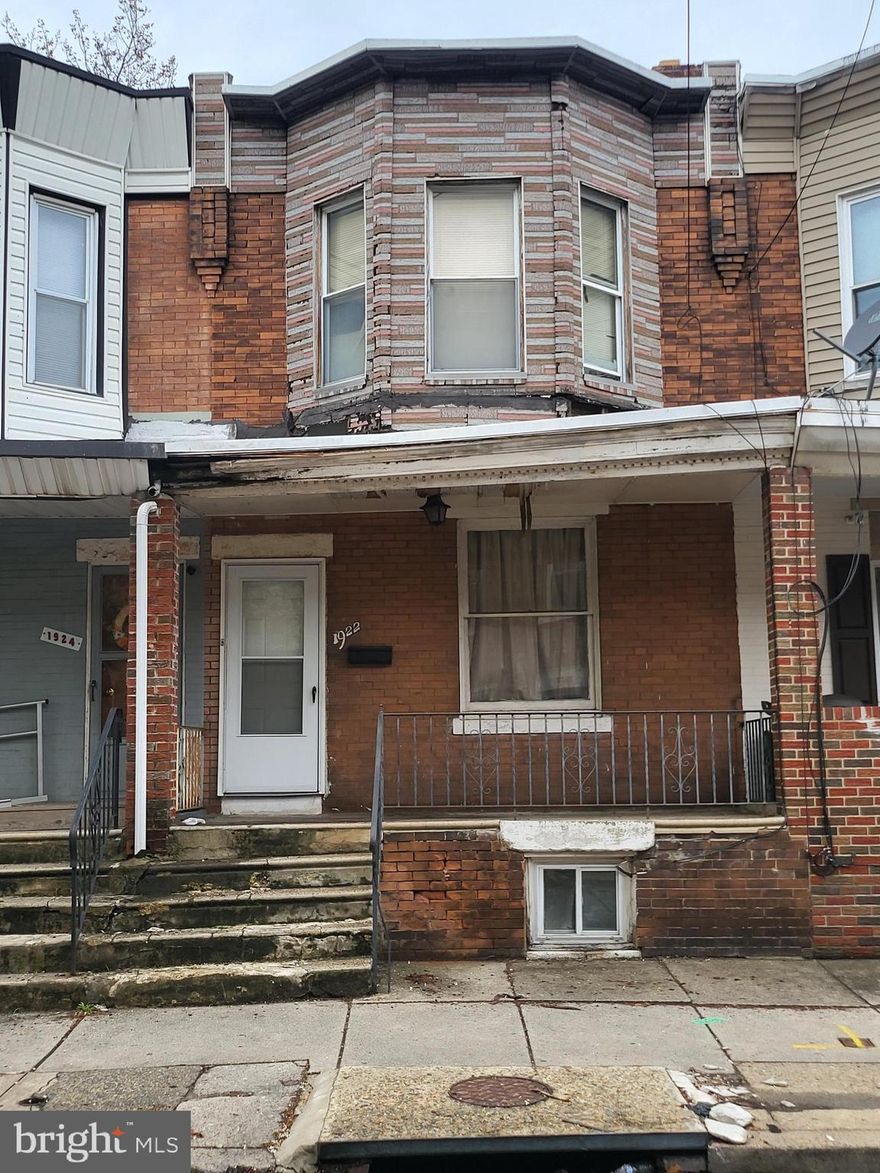 Priced to sell fixer on South Philly!!