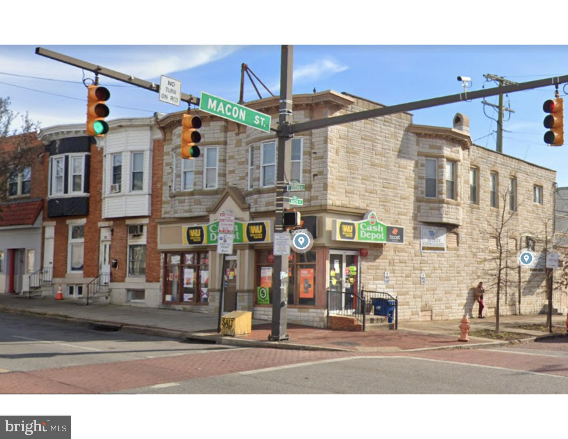 Prime location in Historic Greektown at the intersection of Eastern Ave and S Macon Street. Great traffic count with easy access to Downtown, Rt 95, and Rt 895. If you need a new home for your business or you are expanding your business, don't miss this opportunity. Spacious and light filled rooms with private bathroom. Competitive lease rates. Available space 520 square feet. Schedule your private showing today.