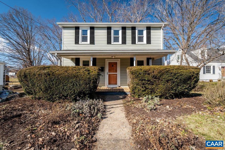 All fresh and ready to go, treat yourself! Popular location just a stone?s throw to Gypsy Hill Park, shopping, the Y, and easy access to all Staunton has to offer. Well maintained with fresh paint throughout, this classic Staunton sweetie won't disappoint! Super functional floor plan, and all just gone over with a fine tooth comb. 3 Bedrooms and 2 full baths. Central air. Hardwoods, large rooms, high ceilings, and awesome outdoor space - including a beautiful herbal and pollinator garden to welcome you home every day. Expansive back yard is level, fenced and filled with various berries and fruit trees. It even has your own green house. This property can accommodate one's desire to homestead right in the city! Updates include windows (2018), hybrid water heater (2023) new decking on front porch (2021) and dishwasher (2025) Adorable and affordable, so see pics and make your appointment. Thanks! (Some photos are virtually staged),Wood Cabinets