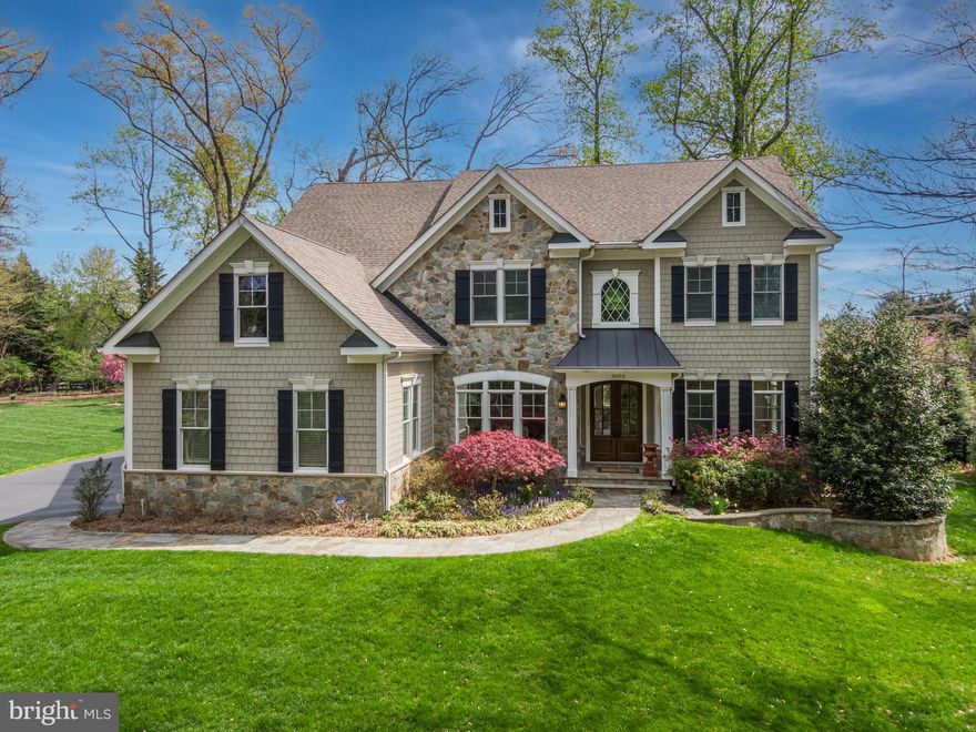 Welcome to 3003 Weber Place in Oakton, VA, a residence where timeless elegance is beautifully intertwined with modern conveniences. From the striking architectural stone facade to the meticulous craftsmanship and gorgeous yard with a pool, this home exudes endless grace and warmth.

This distinguished property offers 5 bedrooms and 5.5  bathrooms and is sited on a generous .92-acre lot. The abundance of open living spaces on all three levels is magnified by high ceilings, natural light, luxurious finishes, and impeccable details. 

The main level features a sophisticated office space with built-ins, perfect for remote work or study, along with a chef's kitchen that serves as the heart of the home.  High ceilings grace the living areas, where a magnificent fireplace serves as a focal point for gatherings. The home seamlessly integrates indoor and outdoor living with a stunning pool with waterfalls and a screened-in porch, ideal for both relaxation and entertainment.

Functionality is paramount, with a three-car side load garage and bedroom level laundry for convenience. The stairway, equipped with a landing and large window, invites abundant natural light, creating a warm and welcoming atmosphere.  The upper level features a fantastic primary bedroom suite with double walk-in closets, a soaking tub, and double vanities.  This level is completed with three additional bedrooms and two bathrooms.  The lower level is designed for enjoyment and entertainment, boasting a pub-style bar, pool bathroom, sound-proof theater, fitness area, and a bedroom suite.

Situated on a private road, this home offers desirable Oakton convenience, providing easy access to all points in Northern Virginia and beyond. This exceptional retreat offers a unique blend of luxury, comfort, and accessibility.