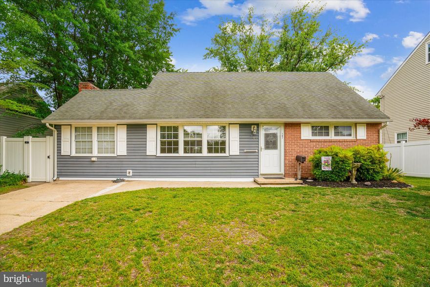 Such a beautiful Cape Cod home. Easy low entrance into this inviting oases. Come see for your self.
Many up grades, Newer Bathrooms, Newer kitchen with stainless steel appliances, pantry. More storage in the  large laundry room.    
Enter the living room with gleaming  wood floors, built -ins, extends into the dining area and newer upgraded kitchen, features granite breakfast bar & Gas stove stainless steal appliances.
Separate Dining room for large gatherings newly upgraded. 2 bedrooms on entry level and 1 newer bath on each floor. All appliances convey updated, 2014 Heating and AC thru out was updated and gas hot water updated 2013 has been replaced.
 treks deck/porch  and back and 6ft Vinal fully enclosed fenced back yard.
1st level Den/office