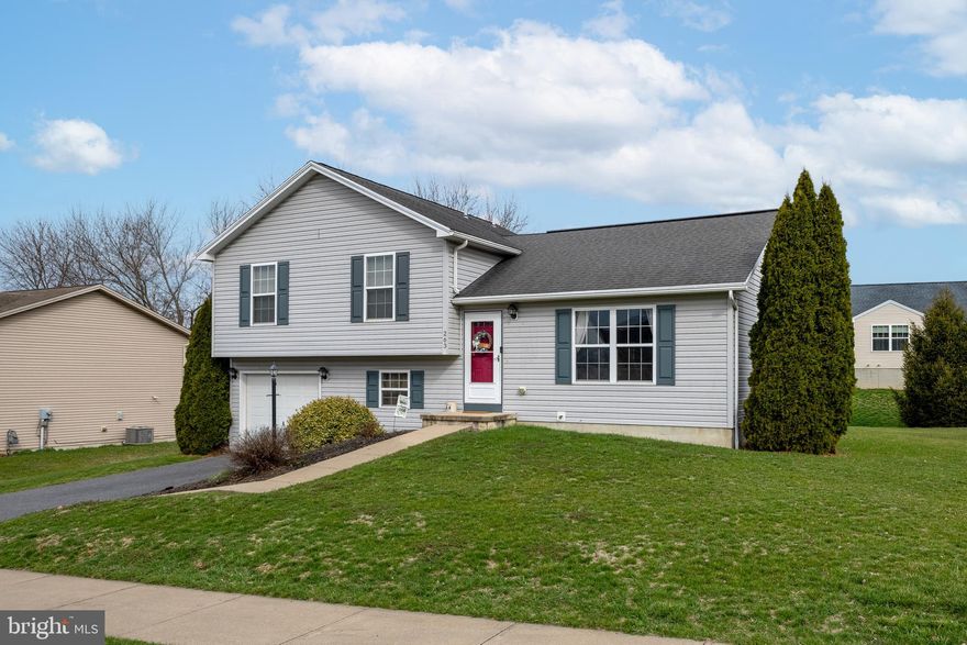 Open House: Sunday, March 29th from 2:00 pm - 3:30 pm.  
Perfect timing—your dream of living in the Bellefonte School District just found its address.
This very manageable 3‑bed, 2‑bath split‑level home is nestled in the desirable Steeplechase community of Pleasant Gap, offering comfort, convenience, and a welcoming neighborhood feel.

From the curb, the home has great appeal, a well‑kept front yard, and a nice flat backyard ideal for play, gardening, or relaxing evenings outdoors. Step through the dining room’s sliding doors onto the charming 11' × 11' deck, perfect for morning coffee or weekend grilling.

Inside, the well‑designed kitchen flows seamlessly into an open dining area, creating an easy space for everyday living. The 15' × 13.5' living room offers plenty of room to unwind with friends and family.

The upper level features three comfortable bedrooms and two full baths, including an owner’s suite with its own private bath and shower stall.

The lower level adds even more flexibility with a 17' × 11' finished room—ideal as a home office, rec room, hobby space, or whatever suits your lifestyle. An integral 1‑car garage and driveway parking for 1–2 additional vehicles provide practical convenience.

With natural gas heating and hot water, this home is efficient and ready for its next chapter.

Make your move—timing is everything.