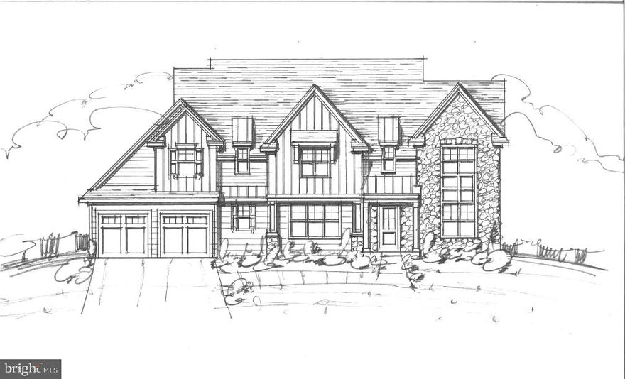 PREVIEW the SHOW HOME and the JUST RELEASED Homesites at TROUTBECK FARM! Introducing The Warren (B  elevation) with quarry cut stone featuring an extended living room and ensuite bedroom at Troutbeck Farm.  This generous floor plan is customizable to fit all of your needs. If a main floor bedroom and full bath is desired  or a 5th bedroom on upper floor is needed, this may be the plan for you. TROUTBECK FARM is sited in bucolic Willistown Twp., within walking distance to downtown Malvern and amidst Philadelphia's historic Main Line. Troutbeck is the latest community brought to life by local, semi-custom and award winning Moser Homes. This spectacular setting of nearly 70 acres is breathtaking. One could say this offering can not be duplicated, however, now available to only 34 lucky home buyers. Hallmarks of Troutbeck Farm include; Long curved tree lined entry approach, cobblestone curbs, mature perimeter property plantings and site trees, community walking trail, stylish home exteriors with Quarry Cut stone, James Hardie siding and Brick, manageable home sites backing to open space. Interior features include; Open floor plans with abundance of windows and light, 10' main floor ceilings, oversized baseboards, solid interior doors, moldings to include crown and Adams casing at all windows and cased openings, beam ceiling in the family room, bookcase at the fireplace, private main floor study, butler pantry, generous mudrooms, wide plank engineered hardwood flooring on the main level,  3 story open staircase, Local Chester County Kitchen with Bosch SS appliance package with 6 burner commercial cook top and french door refrigerator, lavish 5 piece primary bath with dual sinks and free standing tub and much much more! At Moser Homes customization is welcomed and encouraged, we love watching your dream home come to life. Work with our local craftsman and vendors while using the design team at award winning Z Domus Designs who are dedicated to new construction and great design, all while maintaining budgets and timelines. Troutbeck offers an incredible location, close proximity to PHL International Airport, Regional and Amtrak services, major roadways and dining, shopping and entertainment destinations from, Phila., The Main Line and West Chester areas making this a true Town and Country lifestyle! The starting price for The Warren A elevation is currently 1,765,000 with additional elevations and options available.