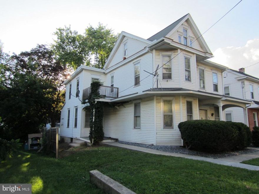 Large 4-5 BR well-built solid house in desirable Manheim Twp, located in heart of Neffsville with public transportation available and walking distance to shops and more. Sellers are only the 2nd owners (!) and have maintained the house for years, first as a commercial business and more recently as an income-producing rental property. House is accessible through rear alley, has 2 car detached garage and plenty of paved parking in rear. Mature shade and privacy fences on both sides - zoning is B-2 with variance in place for Residential use. House needs some TLC and is being sold in "as-is" condition; perfect for an investor seeking long-term rental income, or a person, couple or family wanting to use "sweat equity" to make this historic old house into an amazing new home! Current improvements/renovations underway at Sellers' expense - call listing agent for more information.