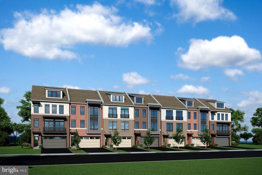 NVHOMES at Greenbelt Station QUICK DELIVERY Tyson Townhome with $10,000 in closing assistance. Luxury New Townhome Floor Plan built with energy efficient features, classic exterior, beautiful interior appointments, designer kitchen and sumptuous bath details. Images shown are representative only.  Call or come visit us NVHOMES at Greenbelt Station Model for details.