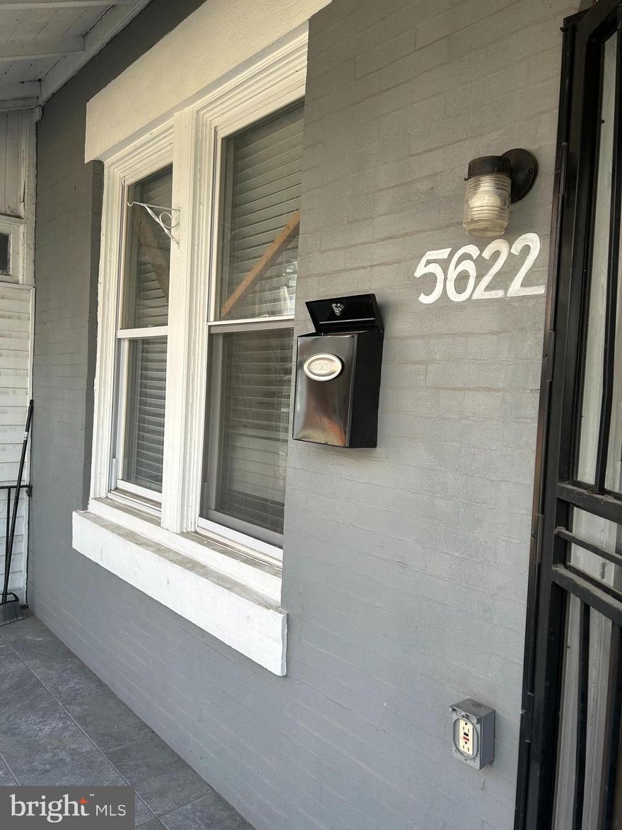 Available now 2 bedroom, 1 bath,  5622 Appletree St, located in the West Philadelphia section of the city. This newly renovated home offers central air and a comfortable layout with open bright living and dining area, recently updated kitchen, new stainless steel appliances, stove, microwave and refrigerator, new countertops and hardwood floors with a private backyard. The Second floor has two bedrooms and a new updated bathroom. Partially finished basement with washer and dryer.  No pets, No smoking, No prior evictions, clean criminal record and background and credit/eviction check. This home is Section 8 approved and accepts vouchers. Please use the rent spree link to apply.  Section 8 only.