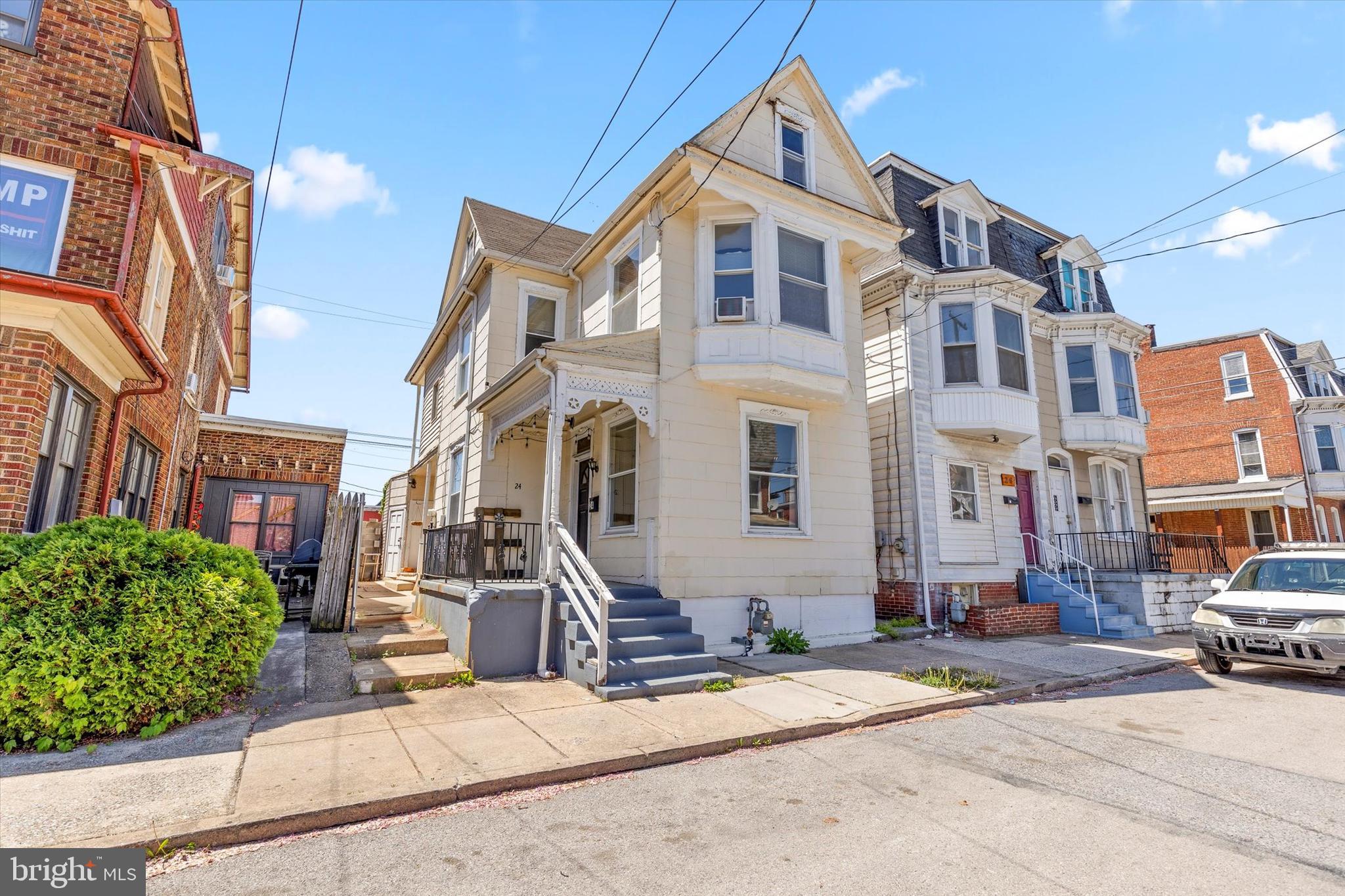OPEN HOUSE: Saturday 05/03/2025 9am - 10:30am
Charming, Affordable Victorian in the Heart of York!
Welcome to 24 North West Street, a rare find in downtown York—a detached 3-bedroom, 1-bathroom Victorian-style home that’s full of character and incredibly budget-friendly. Built in the early 1900s and lovingly maintained and is move-in ready for its next owner.
Step inside and you'll find a warm, well-cared-for interior with tall ceilings, spacious rooms, and timeless charm. Outside, enjoy a private courtyard, perfect for a morning coffee or small garden setup, and a large storage shed offering plenty of space for tools, bikes, or hobby gear—an unexpected bonus for city living.
Situated in the heart of York, this is one of the few affordable detached homes downtown—perfect for first-time buyers, investors, or anyone looking to own a piece of York’s history in a walkable, thriving neighborhood.
The current owners have taken great pride in maintaining this home and are ready to pass the baton to someone new.
Don’t miss this opportunity—schedule your showing today!