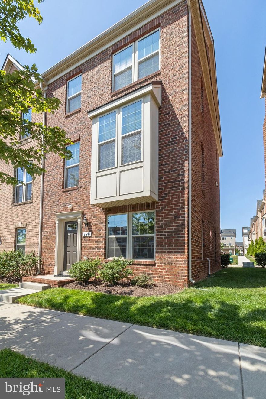 Welcome home to 820 Oldham Street, a stunning end-unit townhome in desirable O'Donnell Square, that is ready for you to move in! This spacious 2015 built, Ryan Homes Mozart model, features 3 bedrooms, 2 full and one half bath, a two-car garage, and a two-car parking pad.  The entire home has been painted with a beautiful fresh coat of neutral tone Benjamin Moore paint. Upon entering the home, you will be greeted by a spacious living area with recently upgraded luxury vinyl plank flooring, that is perfect for a gym, office, or playroom. The main level features an open floor plan with high ceilings and beautiful hardwood floors that leads to a deck overlooking the community greenspace.  The AC unit has been moved from the deck to the ground level, which creates a calm and inviting outdoor space to hangout with friends and family. The kitchen is perfect for cooking and entertaining - featuring stainless steel appliances, granite countertops and a huge island with room for barstools, 42" cabinets, a custom tile backsplash, and a pantry. The upper level boasts 3 bedrooms and two full spa like baths.  The large walk-in closet in the primary bedroom contains custom upgraded shelving and storage. This home is one of a limited number of wider townhomes in the community with a large 2-car garage and a pad for 2 additional parking spaces. The community is conveniently located close to Canton Crossing (Harris Teeter, Sprouts, Starbucks, Cava, Nordstrom Rack) luxury shopping and dining, Inner Harbor, M&T Stadium, Camden Yards and everything Baltimore has to offer. Commuter routes, such as 95, 895 and 83 are just minutes away. Don’t miss this gorgeous home in Baltimore!