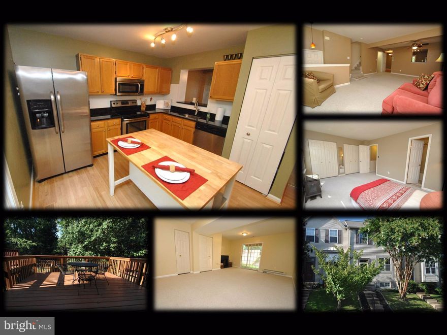 WALK THRU THIS HOME NOW ONLINE IN VIRTUAL REALITY 3D - VIEW THE VIRTUAL TOUR! UPDATED & IMMACULATE FEATURING: BRAND NEW GRANITE COUNTERS,STAINLESS STEEL APPLIANCES & WOOD LAMINATE FLOORING,FRESH NEUTRAL PAINT ALL THRU-OUT INTERIOR,LARGE PRIVATE REAR DECK BACKS TO LARGE TREES,FULLY FINISHED WALK-OUT BASEMENT W/WOOD BURNING FIREPLACE,LARGE OWNERS SUITE W/FULL BATH ACCESS,LOTS OF STORAGE & MUCH MORE