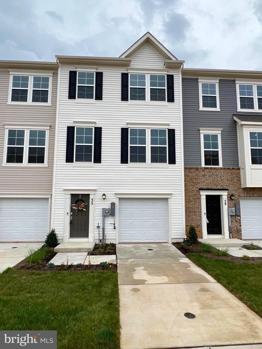 This Brand new 3-level townhome in the desirable Norborne Glebe development is absolutely stunning and is ready for immediate move in.  This is the largest townhome model here, you have to see to believe the impeccable workmanship and features put into this home, from the granite countertops, ample cabinet space, large room sizes, tiled walk in shower with bench seat, and much more upgrades. Sit on your back deck and look at the  mountains of WV!  When you walk into this townhome you will know your home!   Rent will include HOA and trash pick up. Call today for more details and qualification requirements.