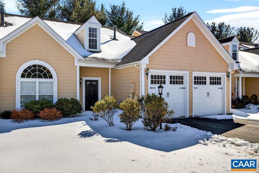 It is not often that A townhouse with a great view comes on the market in Stoney Creek. This condo is a couple of minutes to shops, restaurants and doctors in Nellysford and A short walk to Stoney Creek Clubhouse and the 27 hole golf course, tennis, pool and another restaurant where our neighbors and great friends meet and celebrate life.,Birch Cabinets,Recycled Material Counter,Fireplace in Living Room