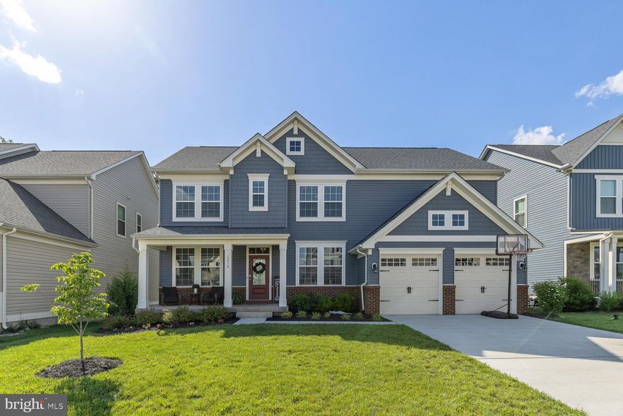 Absolutely gorgeous!!! Why wait for new construction…. when this home is only two-years-old. LIKE NEW CONSTRUCTION can be yours NOW! . The Owner's paid the builder a Lot Premium for this select lot that backs to trees providing more privacy. Home is in excellent condition and has been well-maintained. Upgraded with newer built in “Mud Room” off garage for coats and bags and new stairs and patio off the kitchen. Walk in to the main floor with Luxury Vinyl  floors, office, separate dining room and large open family room and kitchen. Plenty of natural light fills this beautiful home!  On the upper floor, not only do you have a large master suite with large bathroom, double sink, toilet closet, large glass enclosed shower and large walk-in closet BUT you have a 2nd bedroom with its own private full bathroom and walk in closet!!  ALL bedrooms have walk-in closets and ceiling fans! This beautiful DREES HOME- Quentin model boast of 4 bedrooms, 4.5 baths! Three finished level with walkout basement to nice flat backyard. This beauty sits on a premium well-manicured level lot, backs to trees in West Walk of Embrey Mill. Relax on your fully covered porch perfect for morning coffee and evening sunsets. The gourmet kitchen is an entertaining dream! Kitchen island, granite countertops, double ovens. Stainless steel appliances and a huge walk-in pantry. Make your way upstairs to a large laundry room with mud sink. Upstairs includes 4 bedrooms and three full bathrooms.! Making your way back down to the basement you’ll find a large, finished rec room with full bath and two large studded rooms ready for drywall. Currently used for workout room/ home gym. Home comes with Ring security system to include doorbell. This is a must-see and is within walking distance of the pool /playground, basketball courts, walking trails, dog parks and much more! Situated in this family friendly neighborhood, this home is sure to go fast! . Embrey Mill has over 285 acres of open space including parks, trails and playgrounds. Community amenities include a pool with 5 lap lanes, a slide and a kids' area, picnic and lounge areas, a racetrack themed park, playgrounds, a multi-use play court, and a fitness center with treadmills, elliptical, circuit training machines and free weights. Please check out the 3D/video and floor plans.
***restricted showing times**