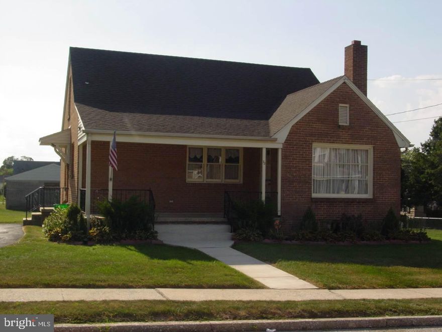 ADORABLE ALL BRICK CAPE COD. Well-maintained w/original Kitchen and Bath. Open floor plan w/Kit open to Dining Area & Living Room. Newly finished 2nd floor BR w/new carpet & fresh paint. Large Basement waterproofed & ready to finish. Newer Roof-Updated Gas Furnace-Central Air. Nice covered Front Porch & level yard. Convenient East End location. Take a look today!