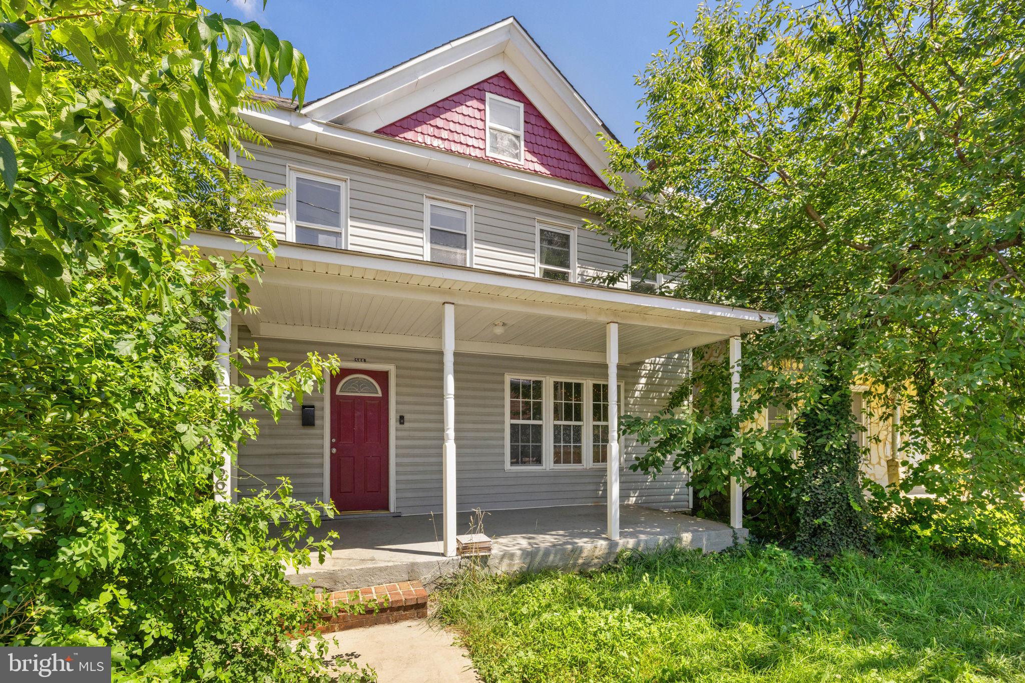 Welcome to 566 N Loudoun Street, a spacious 4-bedroom, 2-full-bath home offering a fantastic blend of historic appeal and modern potential in Winchester, VA. This property boasts classic hardwood floors throughout and valuable off-street parking, a significant benefit in this area. Enjoy the outdoors with a large covered front porch perfect for relaxing, and a private patio in the rear, all situated on a nice-sized lot. Nestled in a prime location, you'll be just steps away from historic downtown Winchester and its vibrant amenities, including popular craft breweries, gourmet coffee shops, diverse restaurants, boutique shopping, and cultural attractions like the pedestrian mall. With its generous living space, desirable features, and proximity to all that Winchester has to offer, 566 N Loudoun Street presents an exceptional opportunity for homeowners and investors alike.