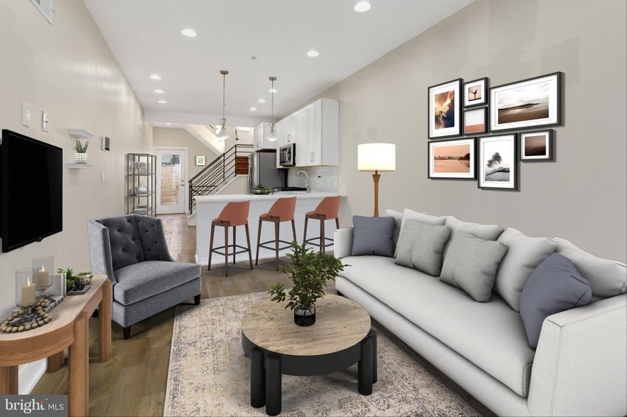 Available NOW | Leasing Special: Price reflects 1 month free on an 18-month lease, gross monthly rent $2,000/month. Tenants to pay $1,888/month.

Welcome to 1914 E Harold St! This is a stunning 3 bedroom/3 bathroom single family home featuring hardwood floors, recessed lighting, central air, rooftop deck, in-unit laundry, and more! Enter into the main level common area with a large window at the front and great space for living room furniture. The common area is open to the kitchen, separated by counter seating and providing an easy floor plan for entertaining! Kitchen features include gray shaker cabinets, gorgeous tile backsplash, and a full lineup of stainless steel appliances. Behind the kitchen is your staircase with iron metal rail and access to your private back patio. This lovely outdoor space offers a concrete area for patio furniture and some grass by the fence for flowers. Continue through the home to view your 3 bedroom and 3 full bathrooms. There is 1 bedroom in the basement for added privacy. Your full bathrooms are luxurious, boasting beautiful tiling, modern vanities, and luxurious shower stalls with glass doors. There is central air & in-unit laundry for added convenience, plus a breathtaking rooftop deck that spans the length of the home - call today to claim this gem as your own!

About the Neighborhood:

Located in East Kensington, Philadelphia’s fastest growing neighborhood. Walkable to Hagert Street Playground and POPS Skatepark. Surrounded by great public transportation options including bus routes and the Market Frankford Line for an easy commute throughout the city. Incredible neighborhood favorite places include Starbolt, Martha, Atlantis: The Lost Bar, Silvia Bakery, and more!

Lease Terms:

Generally, first month, last month, and one month security deposit due at, or prior to, lease signing. Other terms may be required by Landlord. $55 application fee per applicant. Pets are conditional on owner's approval and may require an additional fee and/or monthly pet rent, if accepted. (Generally, $500/dog and $250/cat, and/or monthly pet rent). Vivant alarm system included. Tenants responsible for: electricity, gas, cable/internet, and water. Landlord Requirements: Applicants to make 3x the monthly rent in verifiable net income, credit history to be considered (i.e. no active collections), no evictions within the past 4 years, and must have a verifiable rental history with on-time rental payments. Exceptions to this criteria may exist under the law and will be considered.