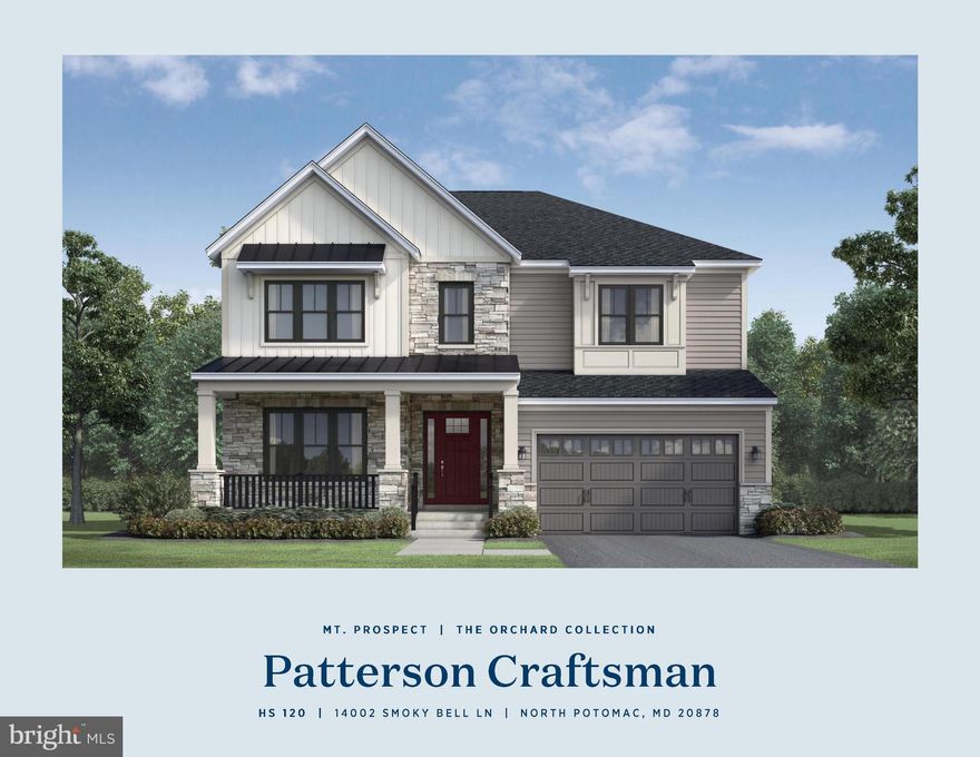 Your dream home is waiting. This Patterson Craftsman move-in ready home is for sale, ready for move-in January 2024 is loaded with designer extras and upgrades.  A chef's dream kitchen comes complete with quartz countertops, with Jenn-Air appliances to include a premium 36” gas range, professional grade hood and 42” built in refrigerator. The private office on the main level with large windows and double doors is perfect for working from home. As the centerpiece of the home, the open-concept great room provides convenient access to the covered outdoor patio. The lavish primary bathroom boasts quartz countertops, dual sinks, resort-like shower complete with a sitting area, as well as free-standing tub and water closet. Schedule an appointment today to see it for yourself!