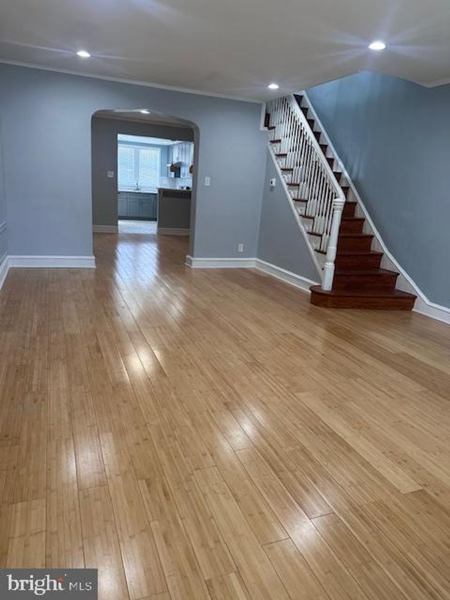 Welcome home to this Well-maintained, move-in-ready home in the sought after  West Mayfair of N.E. Phila.! When you step into the home, you are greeted by the spacious and sunny living room with shiny Bamboo floor in the living room. The generously sized dining room has a tastefully painted, open-concept gourmet kitchen with cabinetry and a granite countertop.  Upstairs you'll find 3 bedrooms with an updated bathroom, tons of closet space. Head down to the finished basement could be used as a family room or office….  Great location! Close to all major highways, Rt1, I-95,   Schedule your showing today! You don't want to miss out! Contact listing agent for detail!