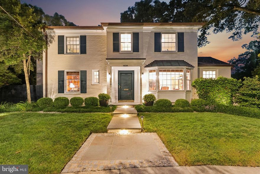 Magical oasis on one of the few cul-de-sacs in upper NW DC*Coveted neighborhood of Kent has few homes that become available; this is one of the special few*With 5 bedrooms and 6 full baths (including one directly accessible from the outdoor patio/pool area), there is plenty of room to live as well as to entertain*Gorgeous remodeled kitchen with stainless appliances, Bertazzoni range, Fischer Paykel refrigerator, designer tiles, cork floors*Large primary bedroom with remodeled ensuite bath overlooks the remodeled swimming pool*Formal living and dining rooms plus den/office plus family room (with two 100-bottle wine refrigerators) all on the entry level*Two-car garage plus driveway means plenty of parking in addition to that on the street*Clients have loved their neighbors and neighborhood for over a decade, especially the mini-park jointly cared for in the middle of the cul-de-sac*Very convenient to retail centers of the Palisades and Spring Valley, plus Bethesda and Chevy Chase as well as McLean*See it before it's gone!