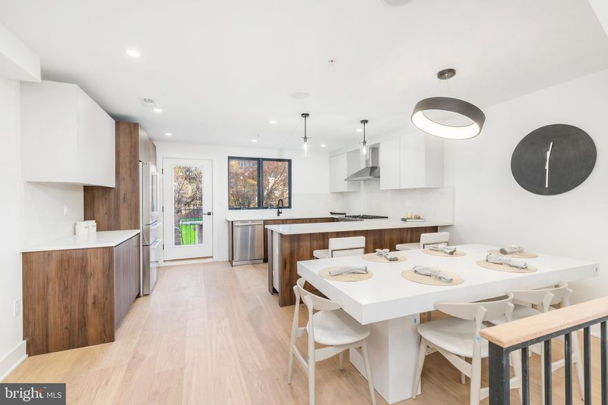 Quick delivery in Graduate Hospital! New homes with garages, 10-year tax abatement, gated driveway, roof decks, and luxury finishes throughout. At an incredible price of $975,000, this stunning home designed by renowned JKRP Architects, has floor plans that boast contemporary designs maximizing airflow and natural light. Each residence has dramatically high living room ceiling heights. The modern chef's kitchens will be adorned with high-end appliances, custom cabinetry, and designer finishes. An entire level will be dedicated to the primary suite, acting as a calming daily retreat with large windows, a walk-in closet, and a spa-like bathroom equipped with a double vanity, soaking tub, and a rainfall shower. Completing the level is a separate powder room that services the rooftop. Made for entertaining, this private outdoor space displays incredible 360 views, including a panorama of the city skyline! Other notable features include a dramatic double-height living room ceiling, private GARAGE parking, and tax abatements. These intricately designed and expertly crafted townhomes define luxury living, offering the quintessential city lifestyle while creating a unique urban experience. In addition to all that's inside, Bonsall Estates' prime Graduate Hospital location earns a WalkScore of 94! The extensive Schuylkill River Trail, the South Street bridge, and idyllic Rittenhouse Square are all close by. Lively South Street, lined with local restaurants, shops, and markets, is also a short walk away. Plus, there's easy access to public transportation, I-76, and the University City. Walk to UPENN!! There's limited time to pick finishes and customize your future home, so now is your chance to reserve your place at one of the most memorable developments to impact the city of Philadelphia in over a decade. Square footage and taxes are the responsibility of the buyer to have verified. Association fees are TBD. Photos are of the model home and may not portray actual finishes. Delivery by end of 2023!!!