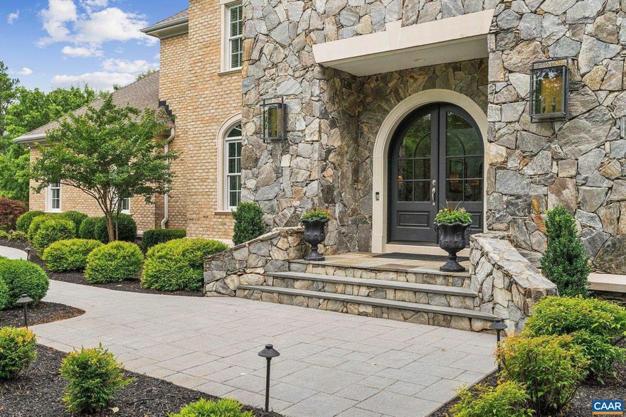 Extraordinary six bedroom architecturally designed Glenmore residence on just over one private acre. It is no doubt one of the most beautiful homes in Glenmore! The luxurious grounds feature a resort style pool with a lavish patio surround, creating a harmonious blend of indoor and outdoor luxury. Property is exquisitely landscaped & fenced with total privacy from all sides. Premium quality build- 2 x 6 framing, all brick & natural stone exterior & remarkable attention to detail throughout. Dream Kitchen w/designer appliances impressive granite island, 3-car garage wired for electric vehicle, home theater, wine cellar, generator, lawn irrigation and so much more. New 2023 Primary Bath remodel. Nearly 6,495 finished sq. ft. above grade with 2,715 on the spectacular walkout Terrace level. There, you will enjoy the well appointed granite bar & wine cellar, expansive family room, 2nd Primary suite, home theater, exercise room, and seamless access to the luxurious back yard pool and grounds. This sought after living space provides convenience, comfort and a touch of luxury where you will spend endless hours of enjoyment. All rooms/bedrooms/wardrobes are spacious very generous.,Cherry Cabinets,Glass Front Cabinets,Granite Counter,Fireplace in Family Room