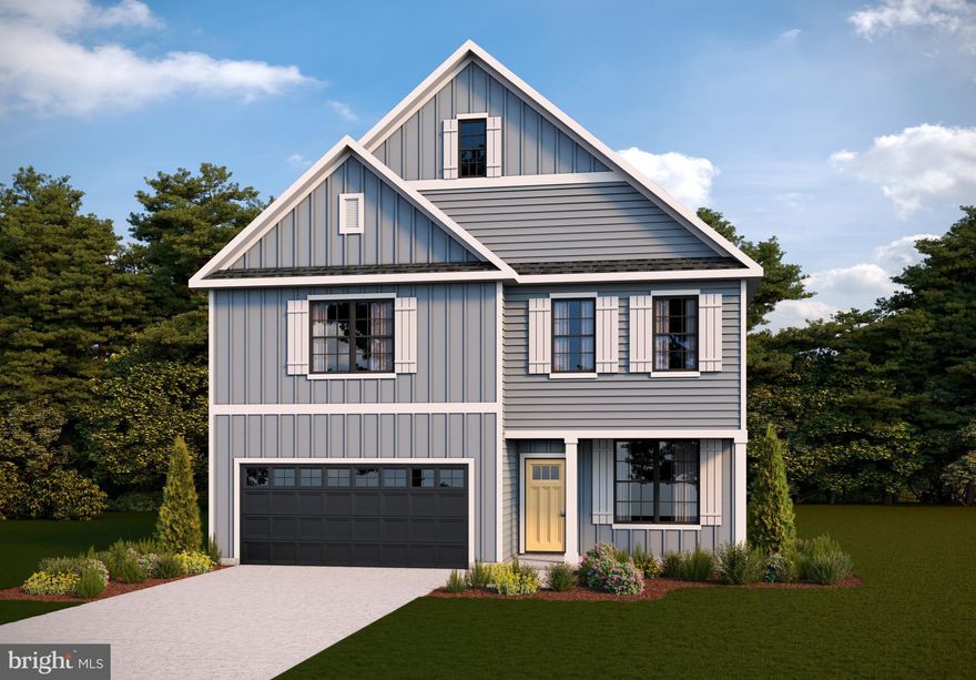 Nestled within stream valleys and lush forest, the exclusive Pinegrove community boasts wooded home sites and a plethora of amenities for an active lifestyle. The Penwell floor plan includes 4 bedrooms and 2 1/2 bathrooms. The fully finished lower level rec room provides extra space for hosting guests. Upon entering this showcase home, you are welcomed by a versatile flex space that can be customized to suit your family's needs. The spacious open concept kitchen is conveniently located next to the family room, creating an ideal layout for entertaining friends and family