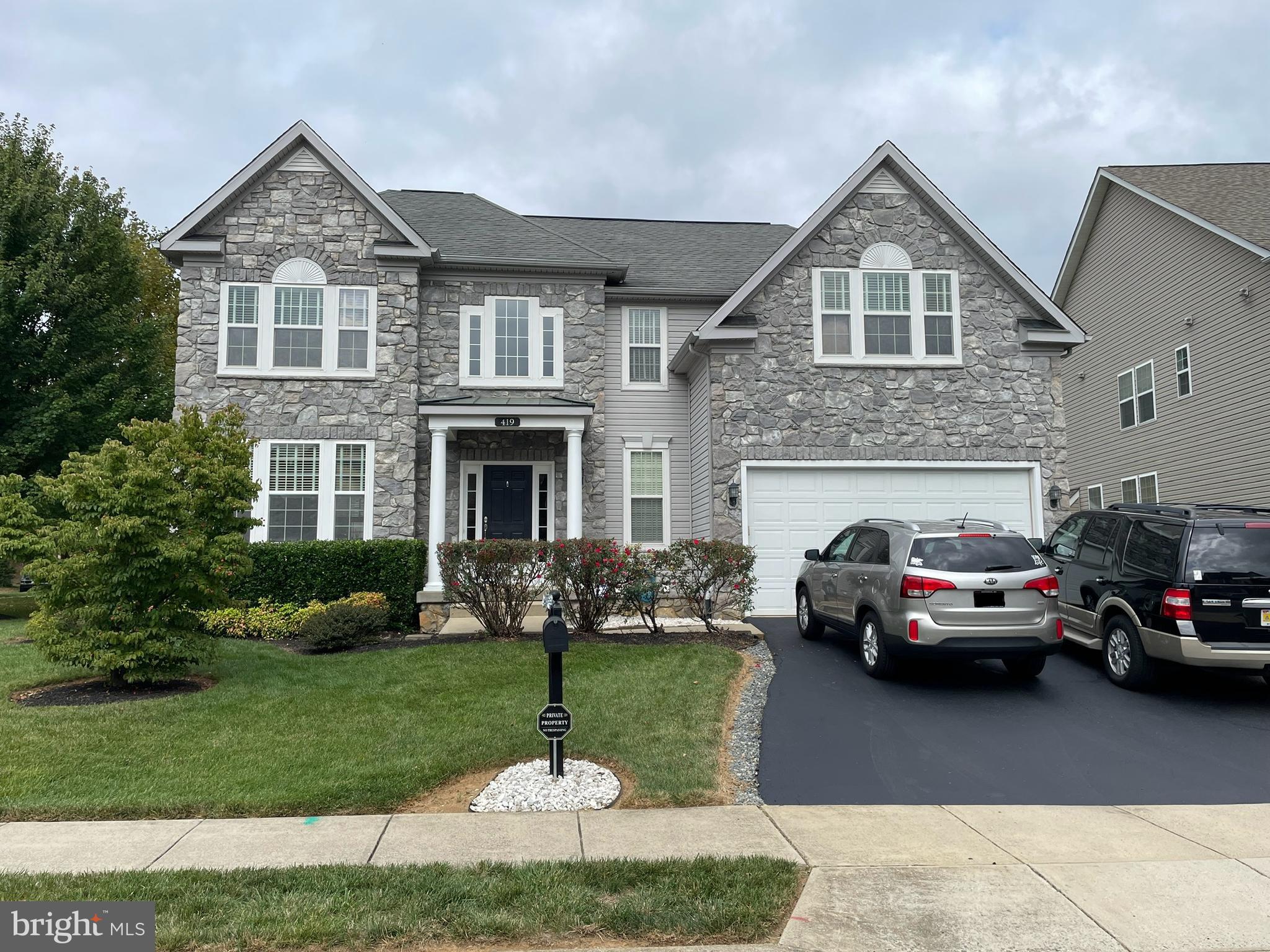 Here is a Charming 4BR, 3.5BA, Stone Front Colonial Home with Attached 2-Car Garage Located on a Corner Lot in Beautiful Rivercrest II. Frederick MD. Main Level Features a 2-Story Foyer, Separate Dining Room, Living Room, Kitchen w/Island, Gas Stove and Table Space that Opens to a Cozy Family Room with a Gas Fireplace. Hardwood Floors, Half Bath, Laundry Room, Access to the Finished Basement, and Garage. Upper Level consists of a Large Primary Suite w/Seating Area, Generous Walk-in Closet, Spacious Bathroom w/Separate Water Closet and Shower. Large Second bedroom, Third and Fourth Bedrooms, and a Full Bathroom. Basement is finished with plenty of room for entertainment, Full Bathroom, Storage Room, 60+Gallon Gas Water Heater, Heating System Humidifier, A Double Battery Backup System for Sump Pump. 2021 Upper HVAC System Replaced, 2024 Lower HVAC Serviced. Home is close to Major Highways, Local Schools, Downtown Frederick, Carroll Creek Events, Shopping, Restaurants, Services, and Walking Trails.