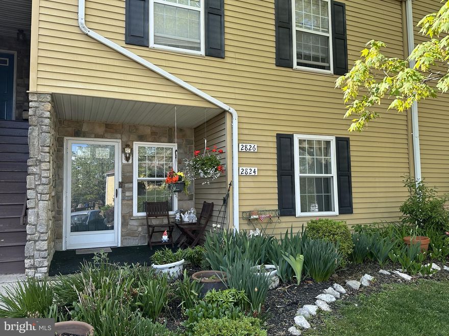 Easy first floor living at this 2-bedroom condo in desirable Paxton Estates. This home has a nice sized eat-in kitchen, one full bath, utility/laundry room and a large living room.  Add to that a covered rear porch as well as a covered front entrance with room for seating and you have a complete package for easy living. Washer, Dryer, microwave, dishwasher and Range convey. Parking is assigned and visitor parking is available as well. Come see this one before it is gone.